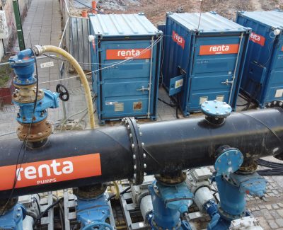 Bypass dla modernizacji kanalizacji ogólnospławnej na ulicy Zielonej w Łodzi, Polska