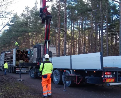 Bypass kanalizacji na bulwarze Kadaka, Tallin